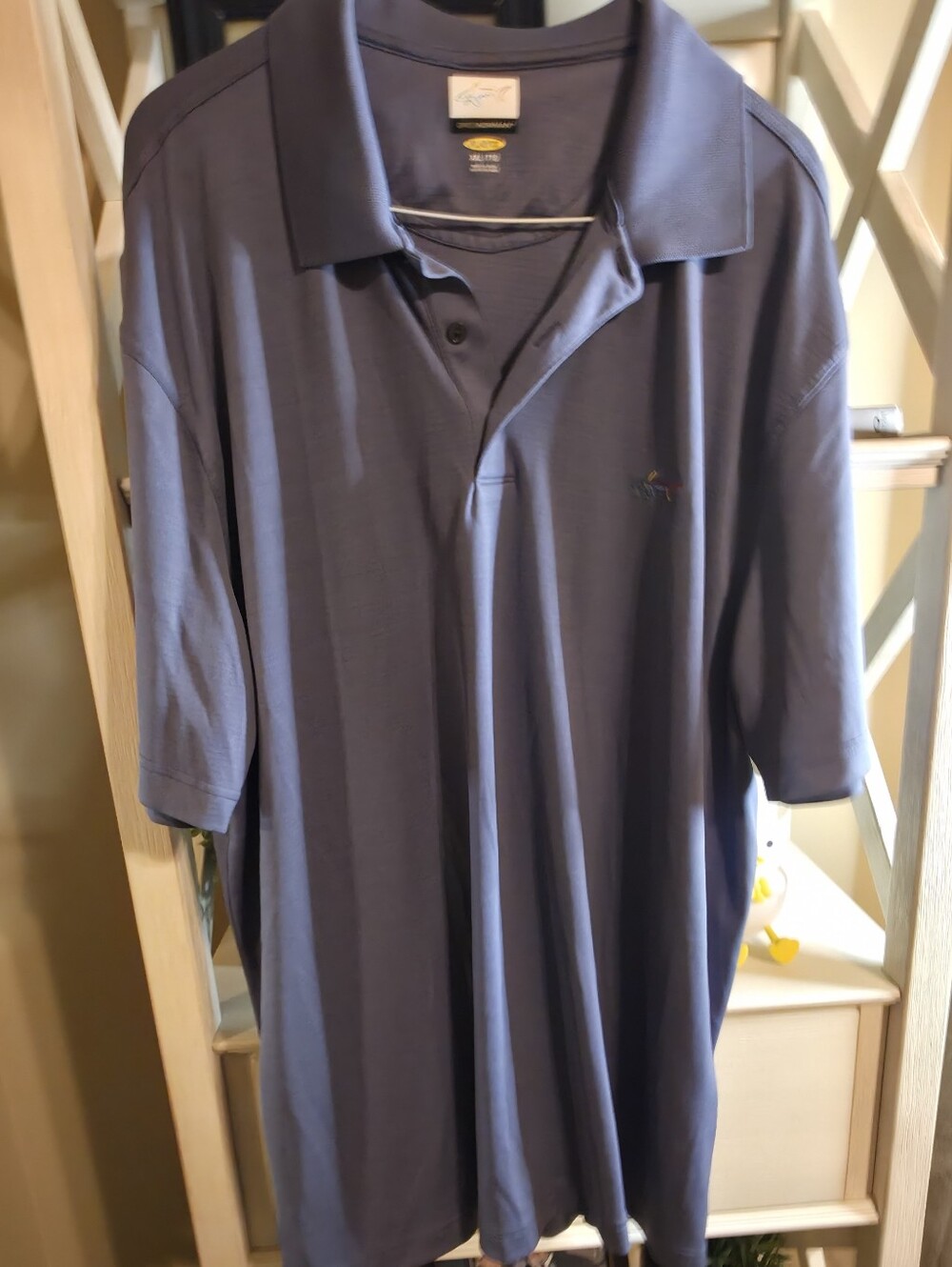Greg Norman Collection Men's Polo - Deep Blue